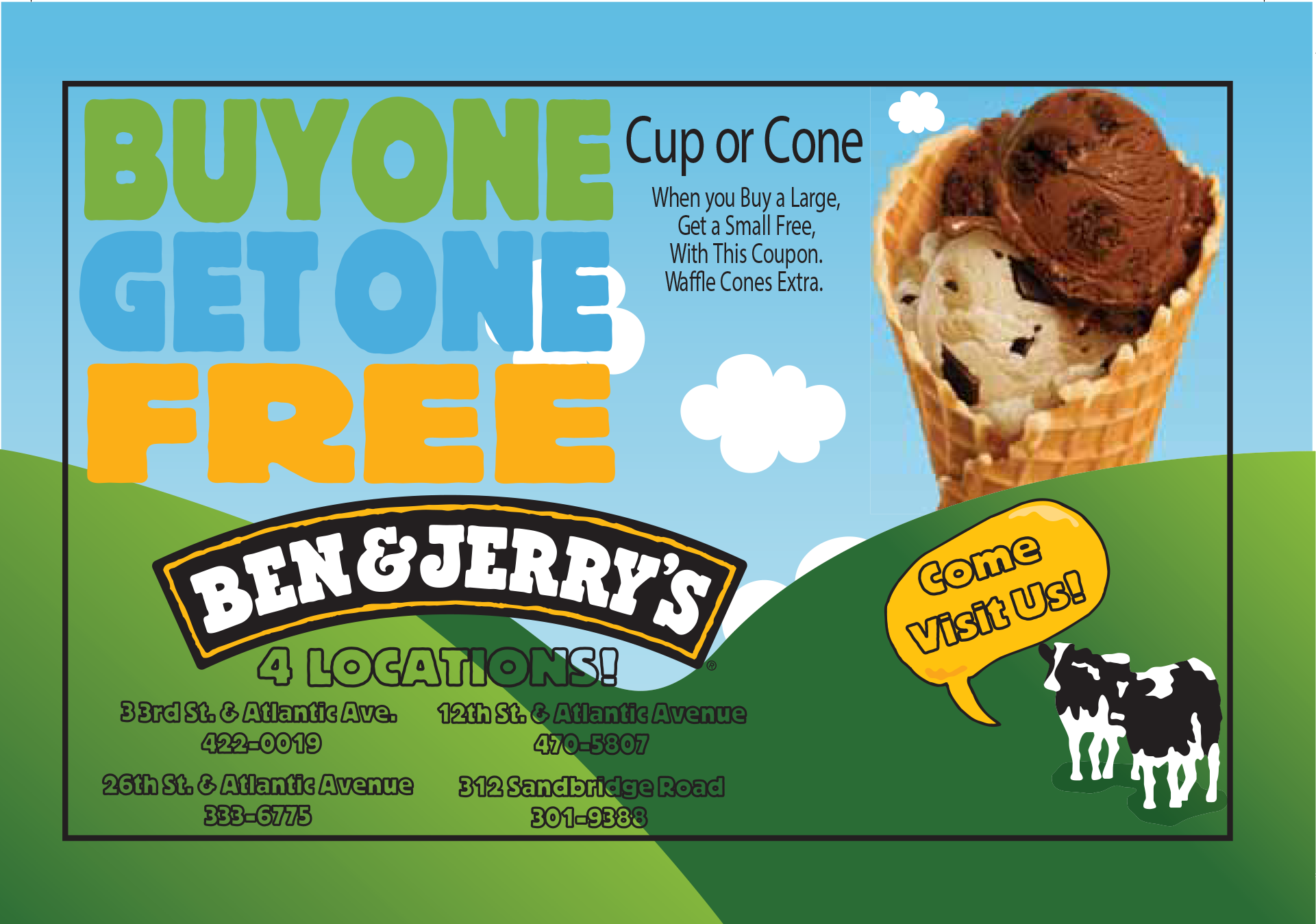 Ben and Jerry’s Deals
